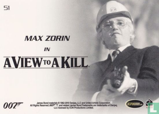 Max Zorin in A View To A Kill - Afbeelding 2