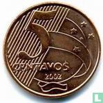 Brazilië 5 centavos 2002 - Afbeelding 1