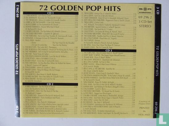 72 Golden Pop Hits - Bild 2