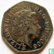 Vereinigtes Königreich 50 Pence 2006 "150th anniversary Creation of the Victoria Cross - Victoria Cross medal" - Bild 1