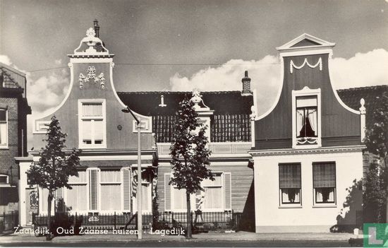 Zaandijk. Oud Zaanse huizen. Lagedijk - Image 1