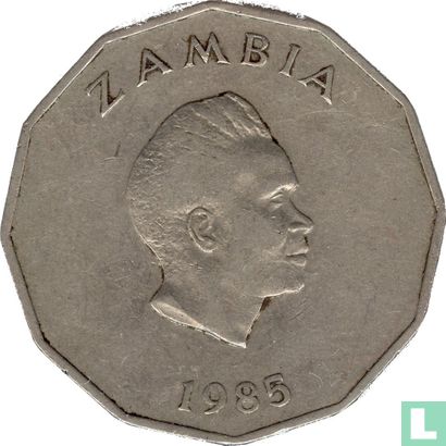 Zambia 50 ngwee 1985 "40th anniversary of the United Nations" - Image 1