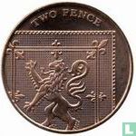 United Kingdom 2 pence 2008 (type 2) - Image 2