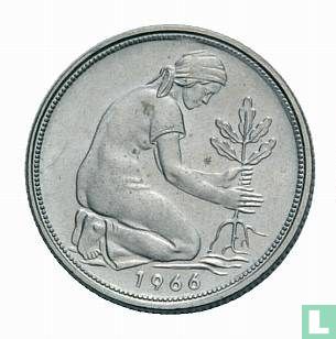 Allemagne 50 pfennig 1966 (G) - Image 1