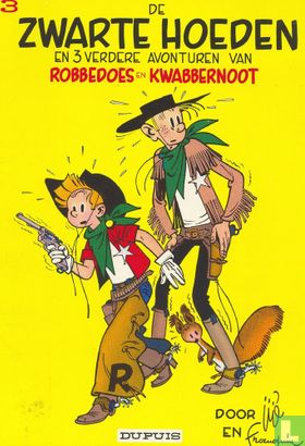 De zwarte hoeden en 3 verdere avonturen van Robbedoes en Kwabbernoot - Afbeelding 1