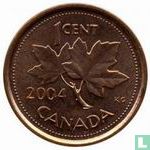 Canada 1 cent 2004 (copper-plated zinc) - Image 1