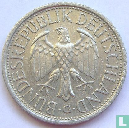 Deutschland 1 Mark 1982 (G) - Bild 2