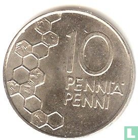 Finland 10 penniä 1991 - Afbeelding 2