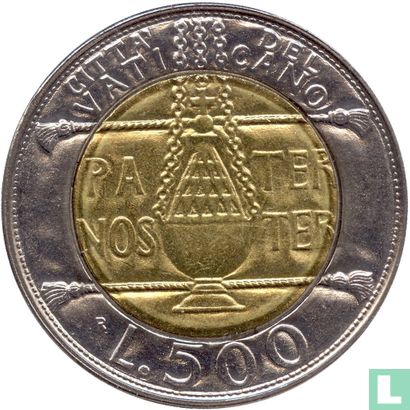Vaticaan 500 lire 1993 - Afbeelding 2