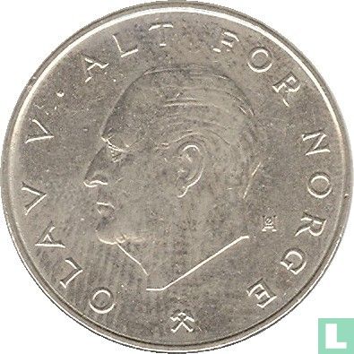 Norway 1 krone 1982 - Image 2
