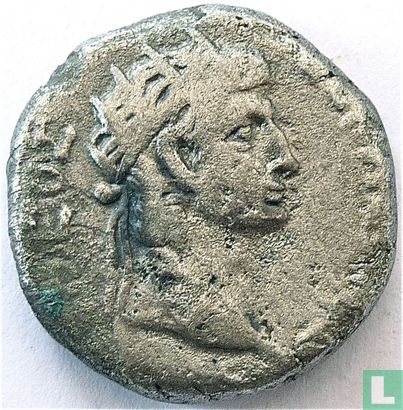 Tétradrachme de l'empereur Néron Empire romain 66-67 AD Chr. - Image 1