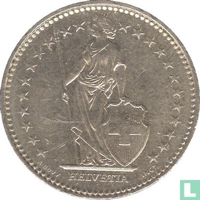 Zwitserland 1 franc 1989 - Afbeelding 2