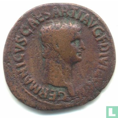 Roman Empire As under Emperor Claudius Germanicus Caesar beaten n. 42 Chr - Image 2