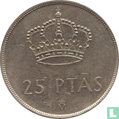 Spain 25 pesetas 1984 - Image 2
