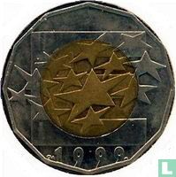 Kroatië 25 kuna 1999 "Euro Currency introduction in countries in European Union" - Afbeelding 1