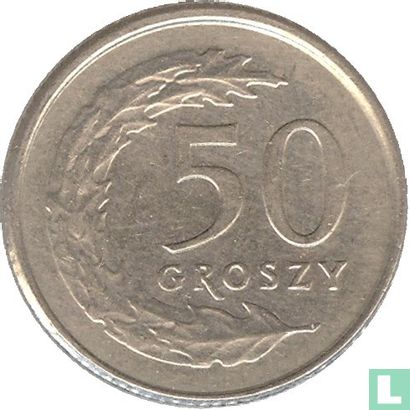 Polen 50 groszy 1991 - Afbeelding 2