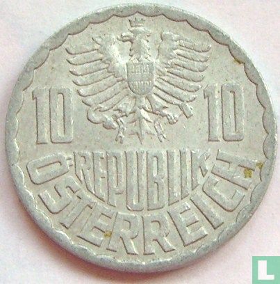 Österreich 10 Groschen 1970 - Bild 2