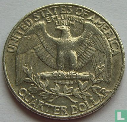 États-Unis ¼ dollar 1988 (P) - Image 2