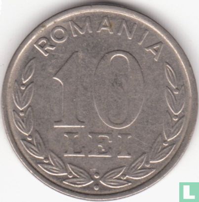 Rumänien 10 Lei 1995 - Bild 2
