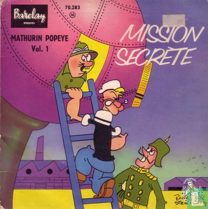 Mathurin Popeye Vol. 1 Mission secrète - Afbeelding 1
