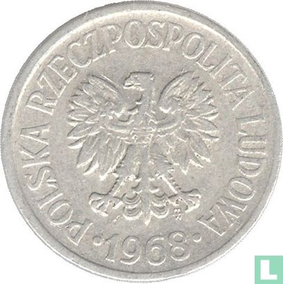 Poland 20 groszy 1968 - Image 1