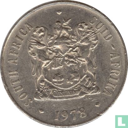 Afrique du Sud 50 cents 1978 - Image 1