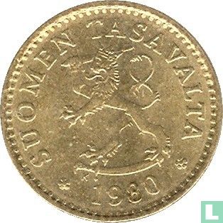 Finland 10 penniä 1980 - Image 1