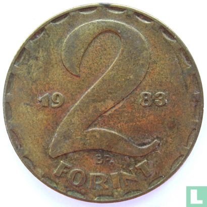 Hongarije 2 forint 1983 - Afbeelding 1