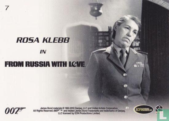 Rosa Klebb in From Russia With Love - Image 2