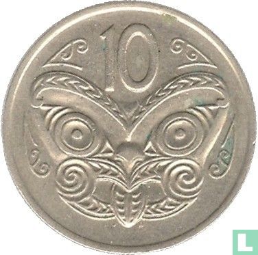 Neuseeland 10 Cent 1977 - Bild 2