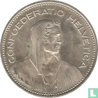Zwitserland 5 francs 1997 - Afbeelding 2