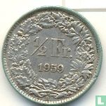 Schweiz ½ Franc 1959 - Bild 1