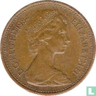 Royaume-Uni 1 penny 1984 - Image 1