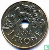 Noorwegen 1 krone 2000 - Afbeelding 1