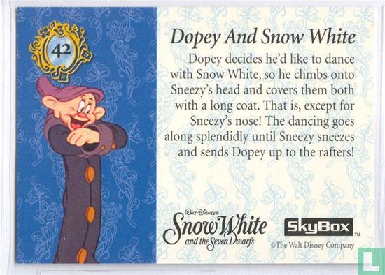 Dopey And Snow White - Afbeelding 2
