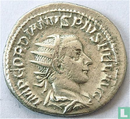 Roman Imperial Antoninianus of Emperor Gordian III 241-243 AD. - Image 2