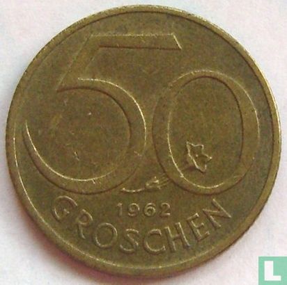 Autriche 50 groschen 1962 - Image 1