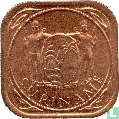 Suriname 5 cents 1988 - Image 2