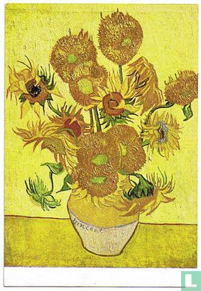 Vincent van Gogh 1853 - 1890 - zonnebloemen, Arles 1888 - sunflowers - tounesols