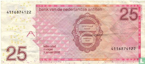 Niederländische Antillen 25 Gulden 2006 - Bild 2