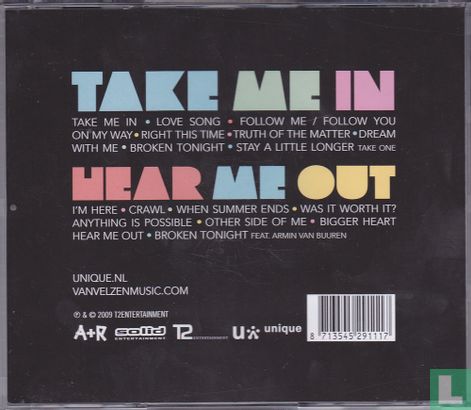 Take me in & Hear me out - Image 2