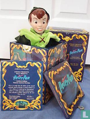 Peter Pan musical jack-in-the-box (muziekdoos)