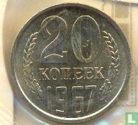 Russia 20 kopeks 1967 - Image 1