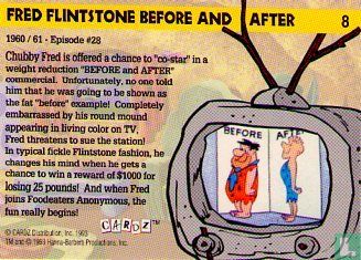 Fred Flintstone before and after - Afbeelding 2