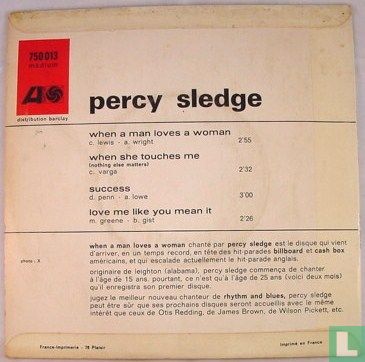 Percy Sledge No.1 au Hitparade Americain - Bild 2