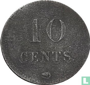 10 cents 1823 Correctiehuis St. Bernard - Afbeelding 1
