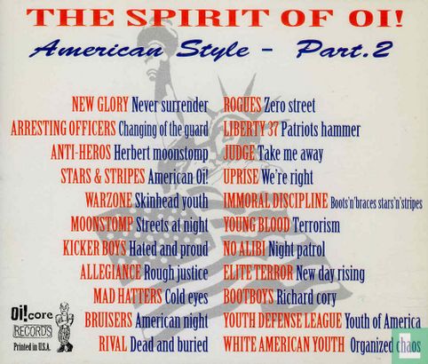 The spirit of Oi! American style Part 2 - Bild 2