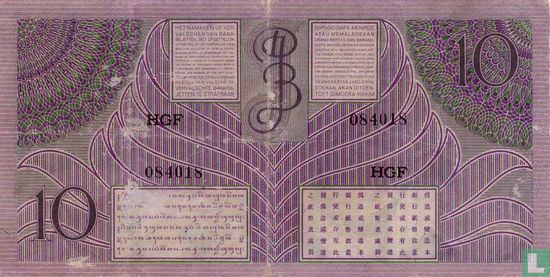 Indonesië 10 Gulden / Roepiah   - Afbeelding 2