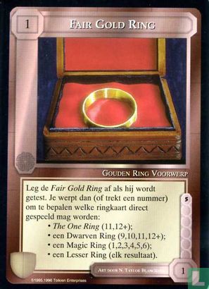 Fair Gold Ring - Afbeelding 1