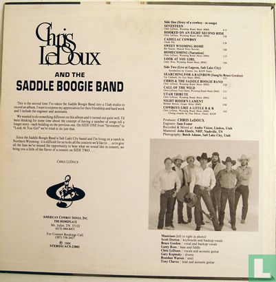 Chris LeDoux and the Saddle Boogie Band - Image 2